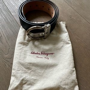 Authentic Salvatore Ferragamo men’s designer belt. Great classic